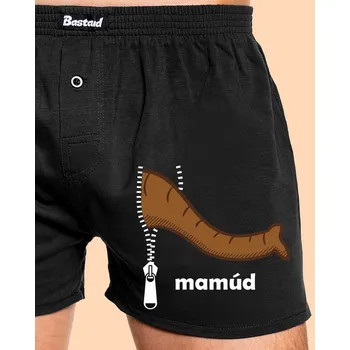 Trenýrky Bastard Mamúd pánské trenky Black