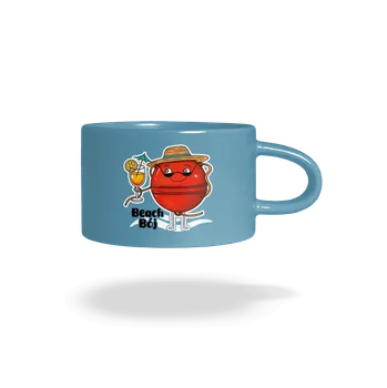 Bastard Beach Bój hrnek makronka Blue Macaron