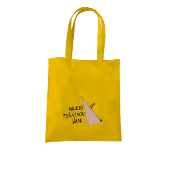 Nákupní taška Bastard Miluju jízdu taška Sunflower