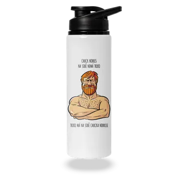 Láhev Bastard Chuck Norris lahev na vodu White