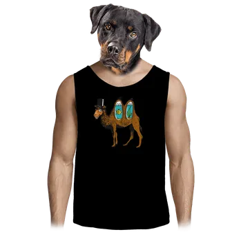 Pánské tílko Bastard Velbloudí tajemství pánské tílko Black