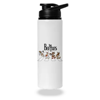 Láhev Bastard Beatles lahev na vodu White