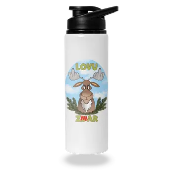 Láhev Bastard Lovu zmar lahev na vodu White