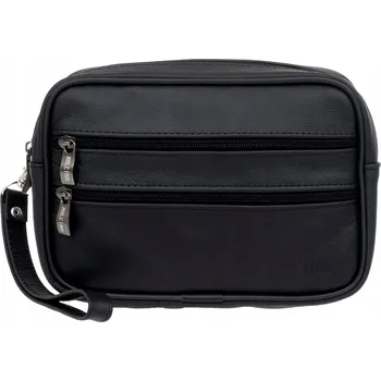 Kabelka Kaletnik pánská/dámská taštička do ruky, černá
