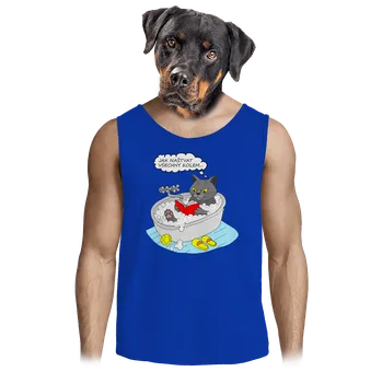 Pánské tílko Bastard Jak všechny naštvat pánské tílko Royal Blue