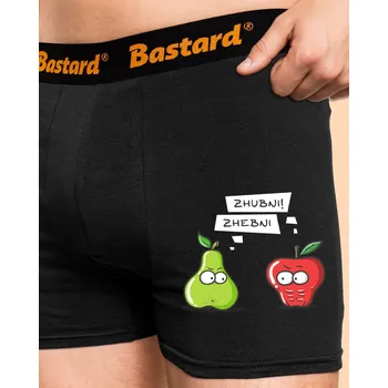 Trenýrky Bastard Zhubni! boxerky Black