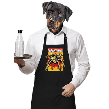 Kuchyňská zástěra Bastard Tarantinule zástěra Black