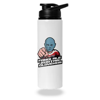 Láhev Bastard Fandi, ale zůstaň Fantomasem lahev na vodu White