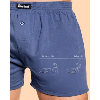 Trenýrky Bastard Má dáti dal pánské trenky Blue