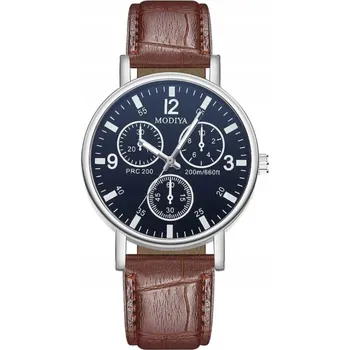 Hodinky Hodinky Gonzalo - Hnědá/Černá KP-33665