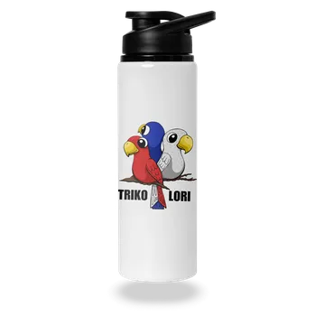 Láhev Bastard Trikolori lahev na vodu White