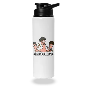 Láhev Bastard Červí baroni lahev na vodu White