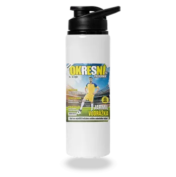 Láhev Bastard Fotbalová hvězda lahev na vodu White