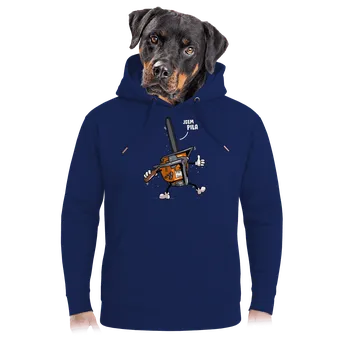 Pánská mikina Bastard Jsem pila unisex mikina premium Navy