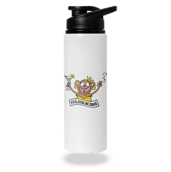 Láhev Bastard Královna mejdanů lahev na vodu White