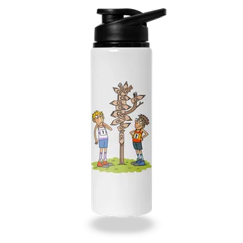 Láhev Bastard Cíl lahev na vodu White