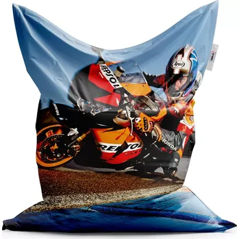 Sedací pytel Sablio Sedací vak Classic Motorkář 2 - 200x140 cm