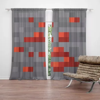 Závěs Sablio Závěs Blocks 3: 2ks 140x250cm