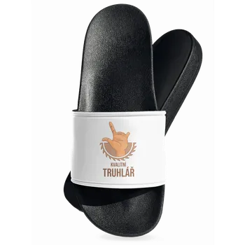 Pánské pantofle Bastard Kvalitní truhlář pantofle White