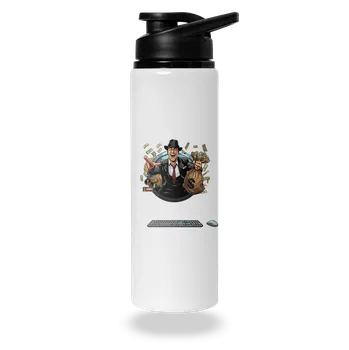 Láhev Bastard B17: Mafia lahev na vodu White