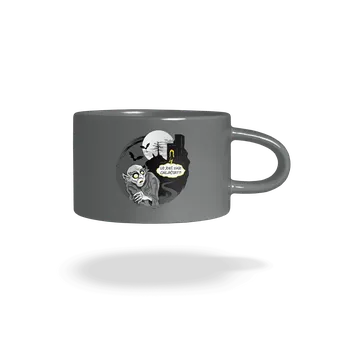 Bastard Nosferatu hrnek makronka Grey Macaron