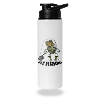 Láhev Bastard Fly fishing lahev na vodu White