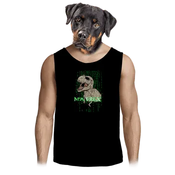 Pánské tílko Bastard MAT-REX pánské tílko Black