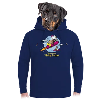 Pánská mikina Bastard Létající koberec unisex mikina premium Navy