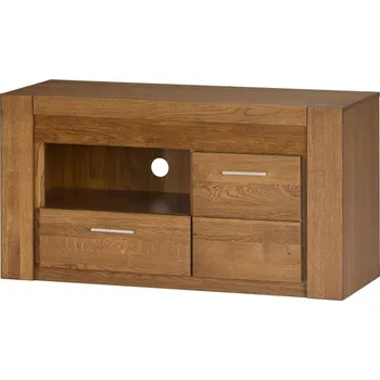 Televizní stolek TV stolek Velvet - Szynaka Meble Dub Rustical 111x58 cm
