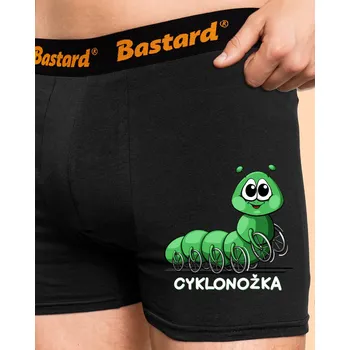 Trenýrky Bastard Cyklonožka boxerky Black