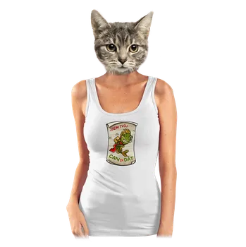 Bastard Candidát dámské tílko klasické White