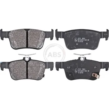 Brzdová destička Sada brzdových destiček, kotoučová brzda A.B.S. 35253