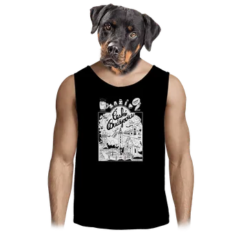 Pánské tílko Bastard B16: Zažít České Budějovice pánské tílko Black