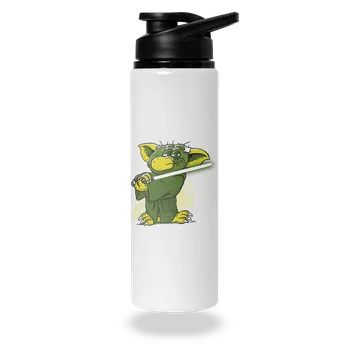 Láhev Bastard Yoda v rákosí lahev na vodu White