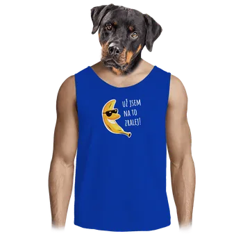 Pánské tílko Bastard Jsem zralej pánské tílko Royal Blue