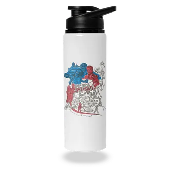 Láhev Bastard Jsem Čech lahev na vodu White