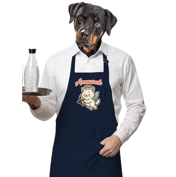 Kuchyňská zástěra Bastard Amourek zástěra Navy