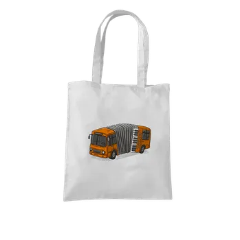 Bastard Harmonika taška White