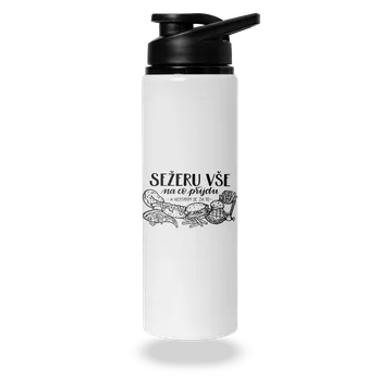 Láhev Bastard B12: Sežeru vše lahev na vodu White