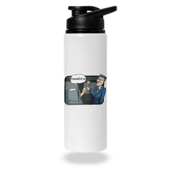 Láhev Bastard Cvakněte si lahev na vodu White