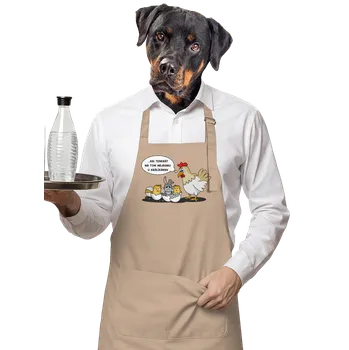 Kuchyňská zástěra Bastard Mejdan u králíkárny zástěra Rope