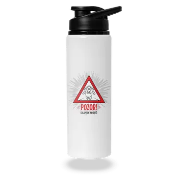 Láhev Bastard Chlapeček na cestě lahev na vodu White