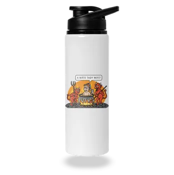 Láhev Bastard Wifi v pekle lahev na vodu White