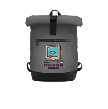 Městský batoh Bastard Kousnul se mi počítač batoh Grey Marl