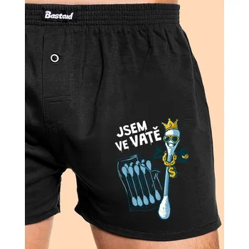 Trenýrky Bastard Ve vatě pánské trenky Black