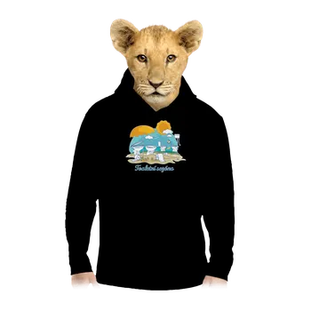 Chlapecká mikina Bastard Toaletní sezóna dětská mikina klokanka Black