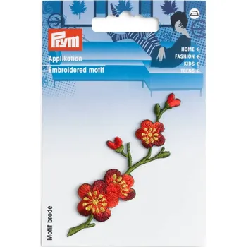 Nášivka PRYM Nášivka květina, květ třešně, nažehlovací