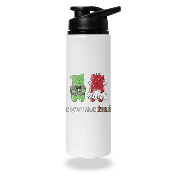 Láhev Bastard Novomanželé z želé lahev na vodu White