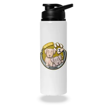 Láhev Bastard Psí horoskop: Blíženci lahev na vodu White