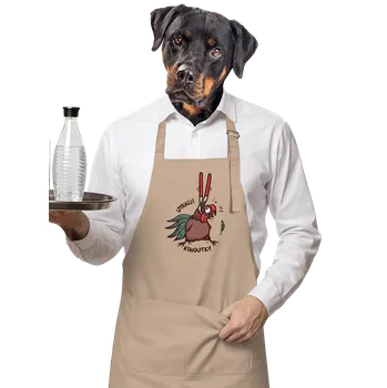 Kuchyňská zástěra Bastard Utahuji kohoutky zástěra Rope